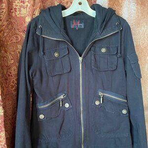 Bella Swan Twilight JACK LG Nicola Jacket Black Excellent condition